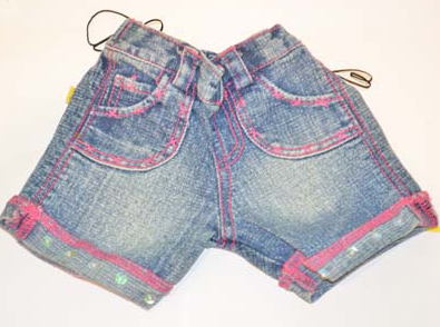 Girl Denim Shorts